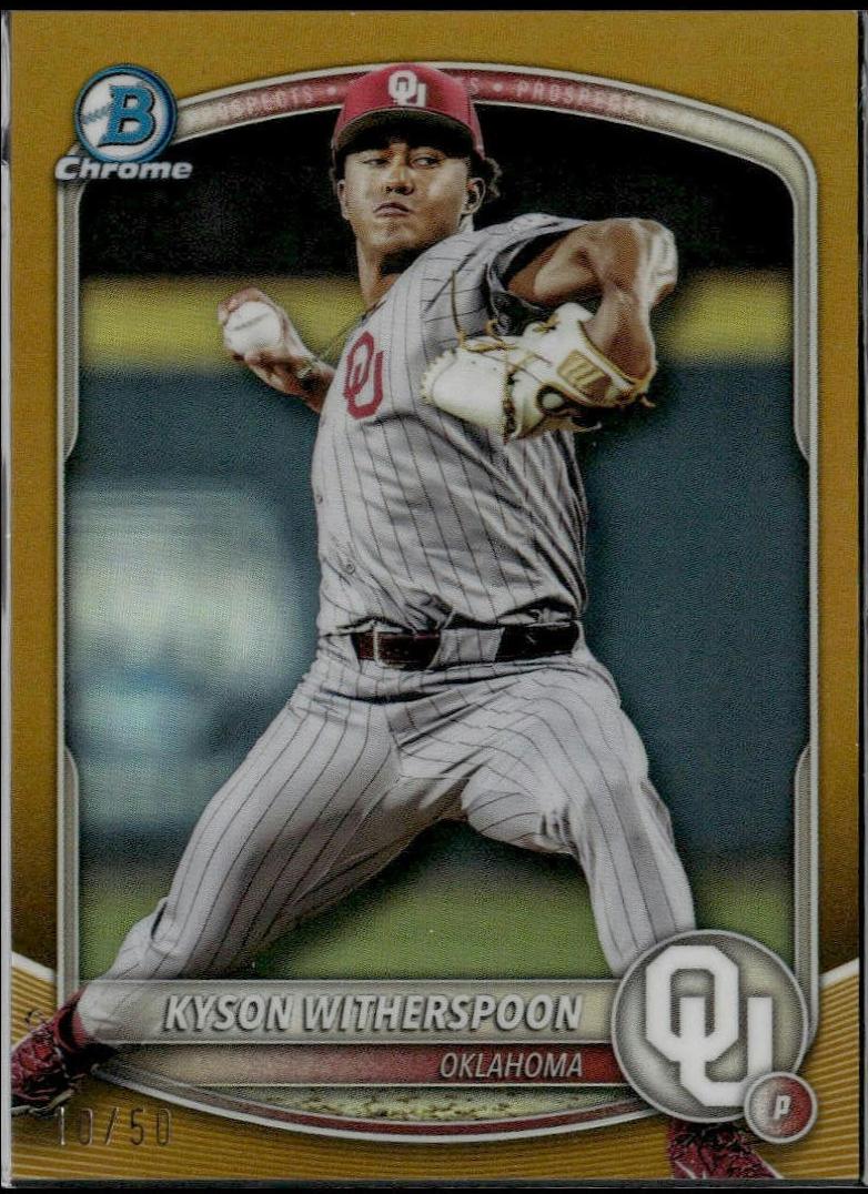 Kyson Witherspoon [Gold Refractor] #BDC-29
