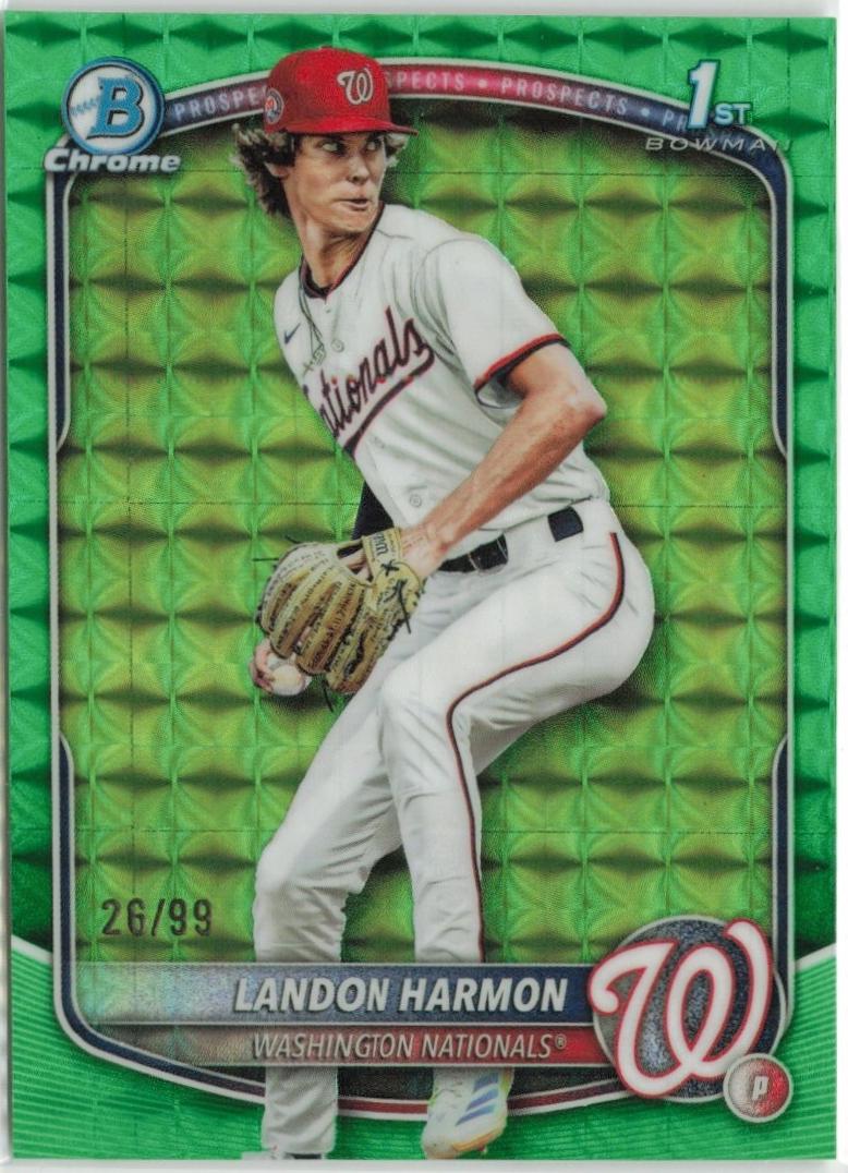 Landon Harmon [Green Geometric] #BDC-44