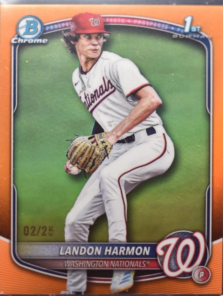 Landon Harmon [Orange Refractor] #BDC-44