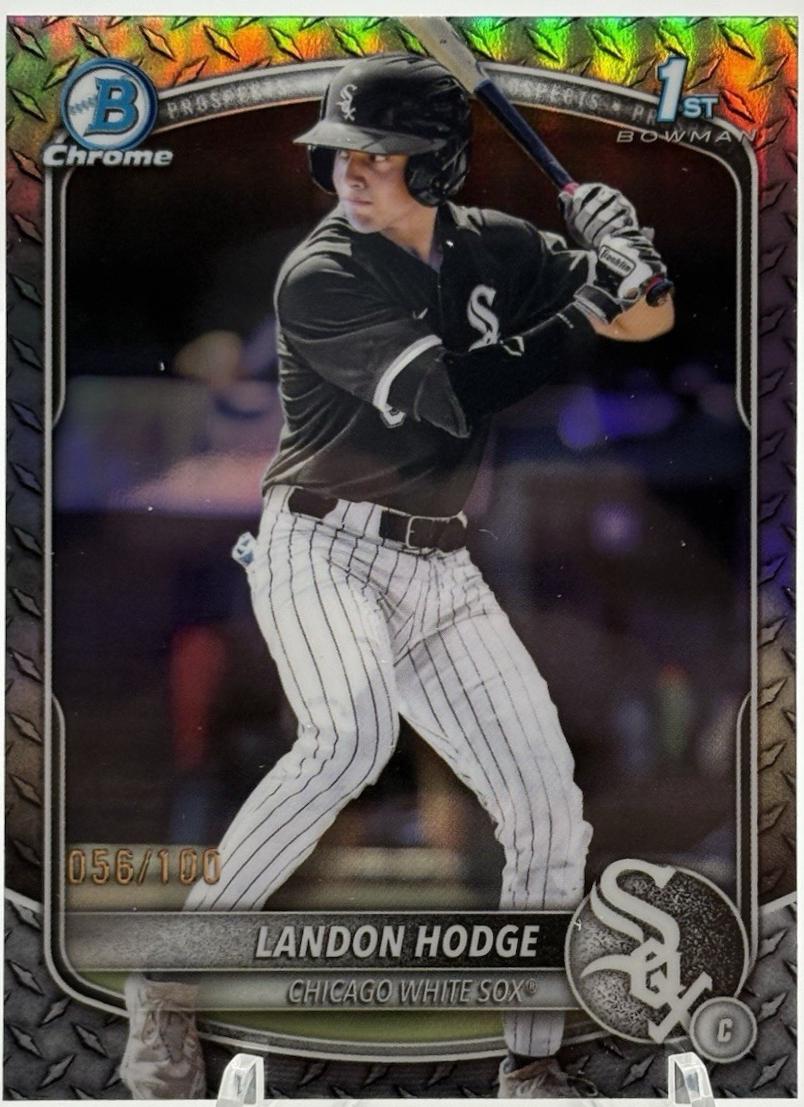 Landon Hodge [Steel Metal Refractor] #BDC-93