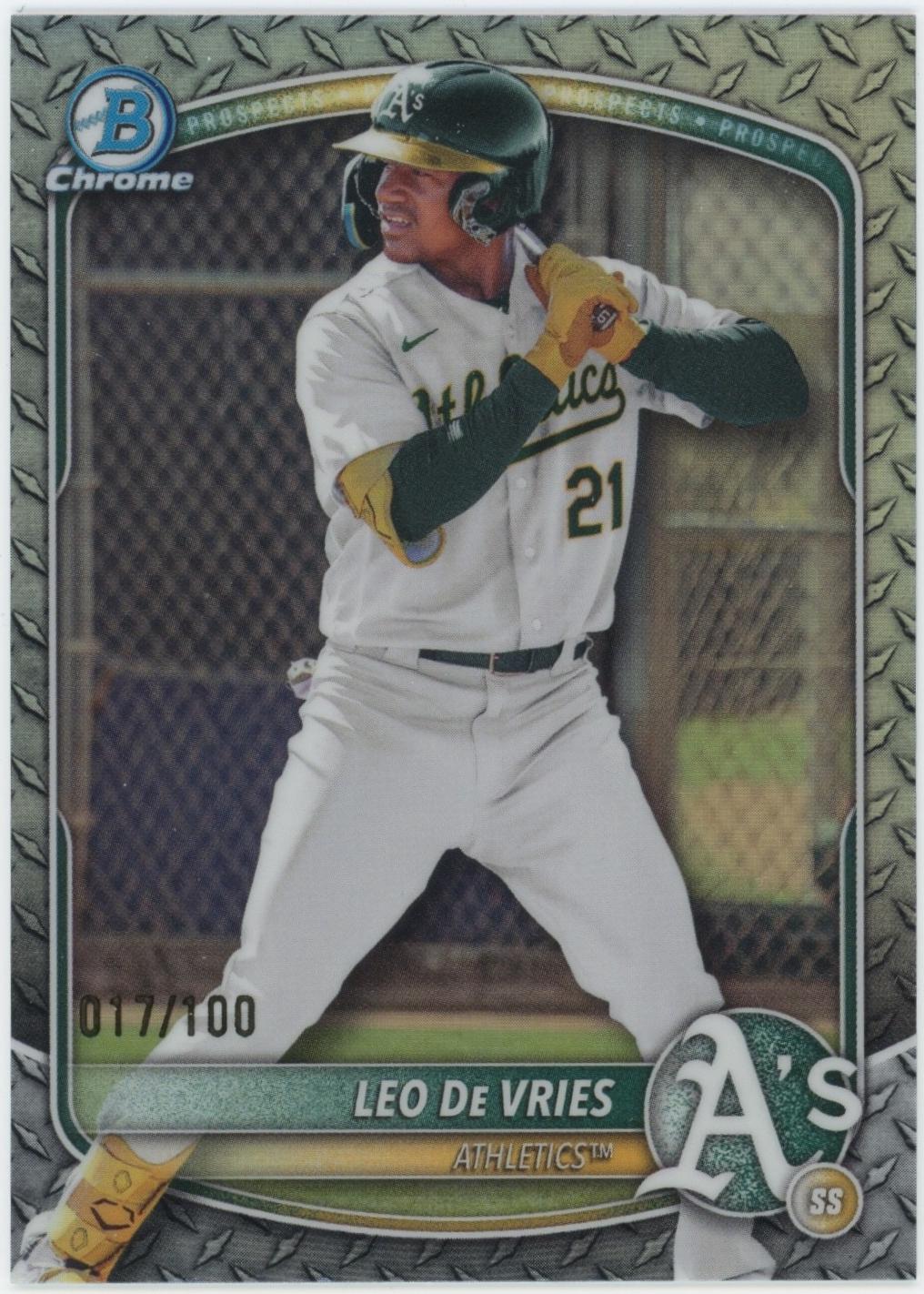 Leo De Vries [Steel Metal Refractor] #BDC-87