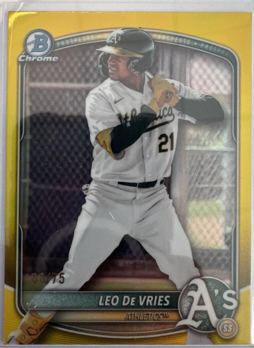 Leo De Vries [Yellow Refractor] #BDC-87