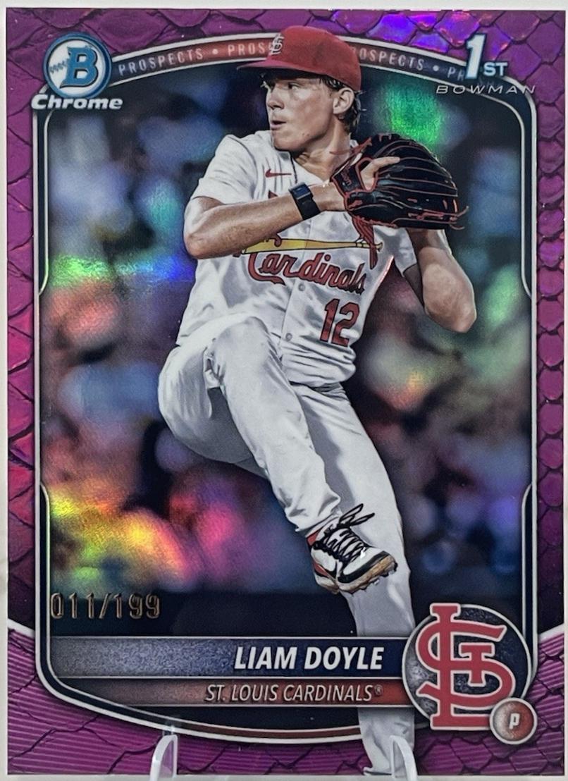 Liam Doyle [Fuchsia Reptilian Refractor] #BDC-12