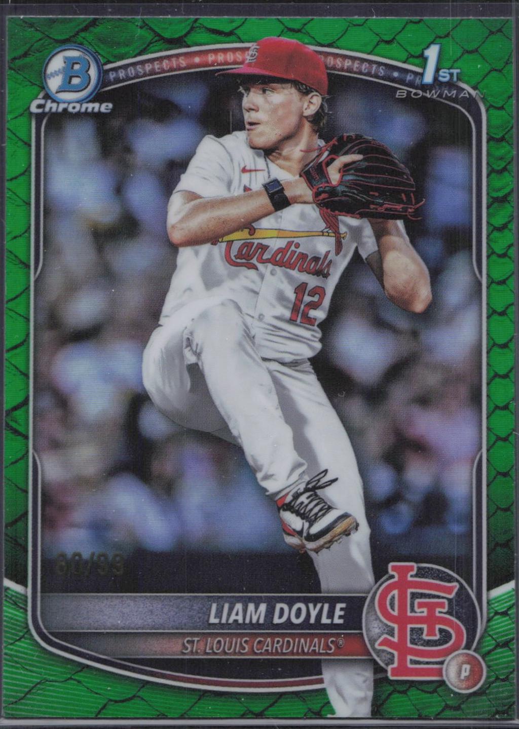 Liam Doyle [Green Reptilian Refractor] #BDC-12