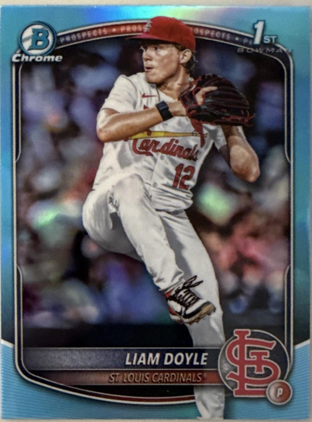Liam Doyle [Sky Blue Refractor] #BDC-12