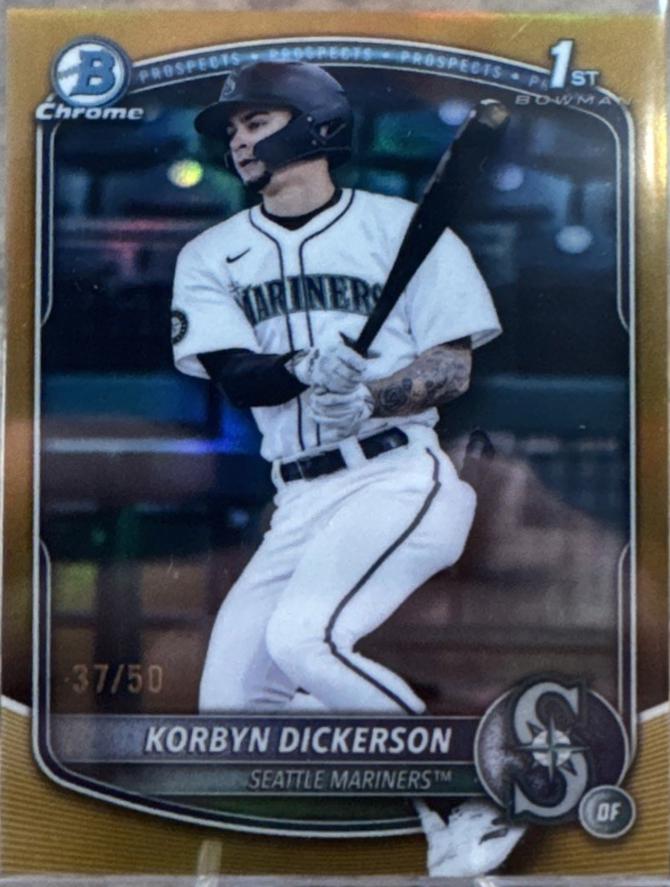 Luke Dickerson [Gold Refractor] #BDC-61