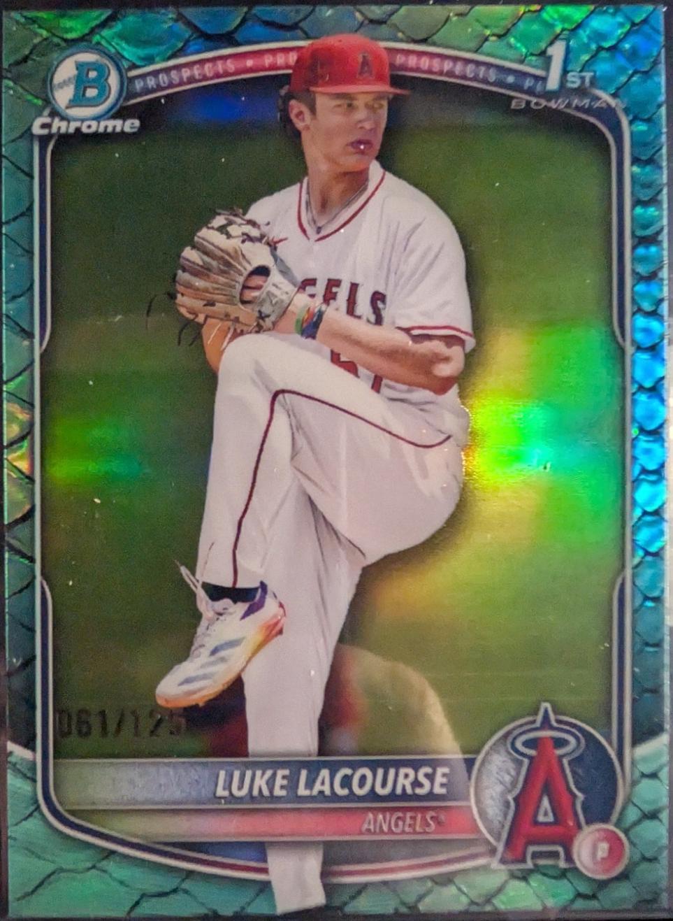 Luke Lacourse [Aqua Reptilian Refractor] #BDC-123
