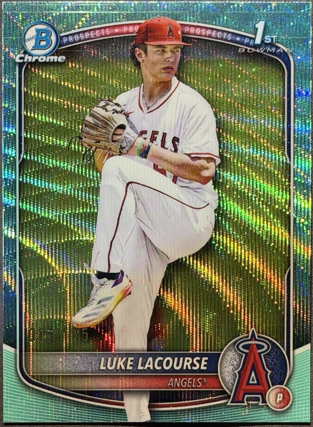 Luke Lacourse [Aqua Wave Refractor] #BDC-123
