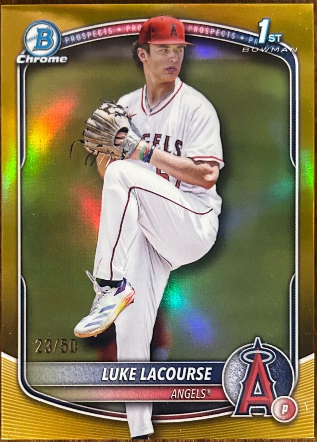 Luke Lacourse [Gold Refractor] #BDC-123