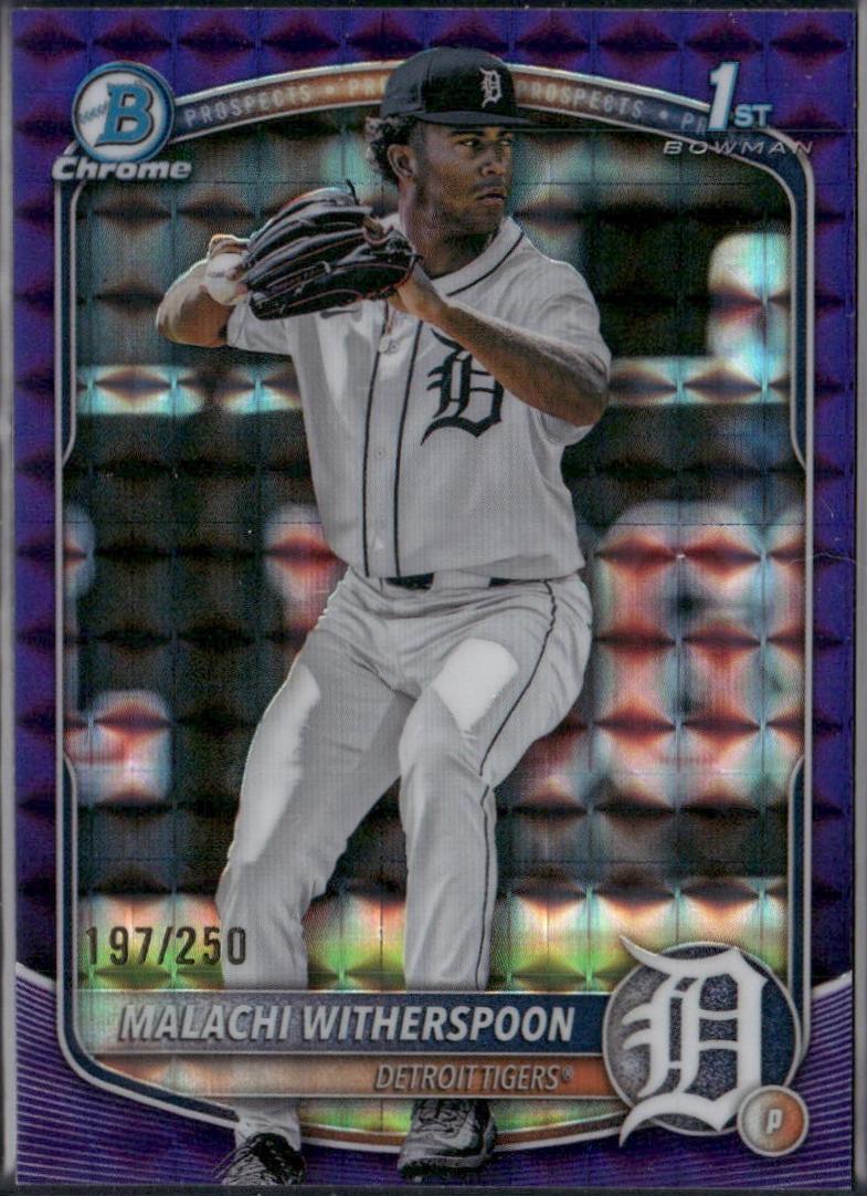 Malachi Witherspoon [Purple Refractor] #BDC-172