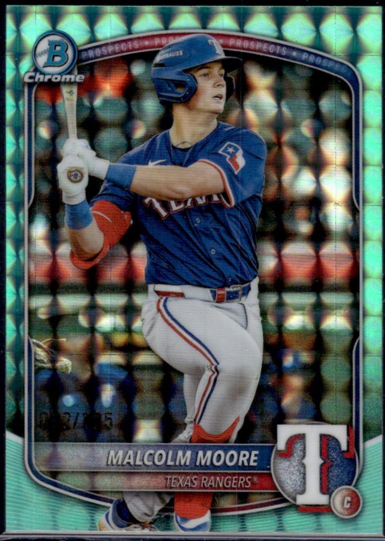 Malcolm Moore [Aqua Reptilian Refractor] #BDC-191