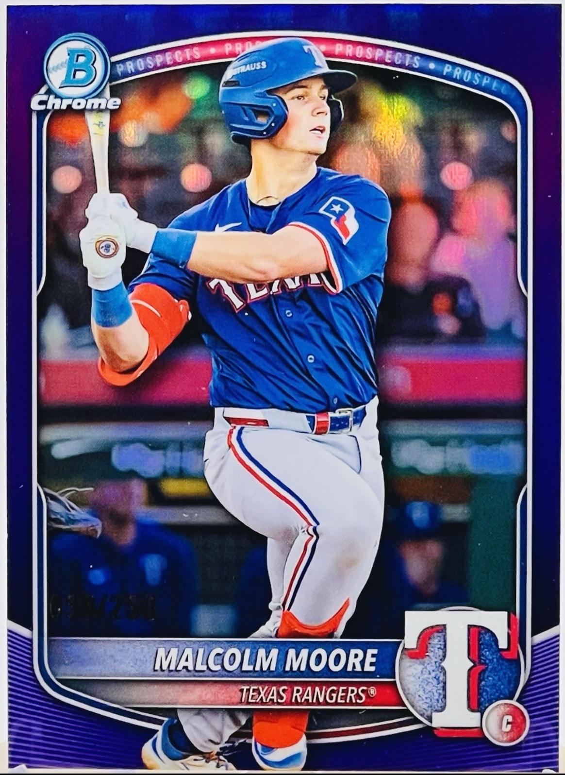 Malcolm Moore [Purple Refractor] #BDC-191