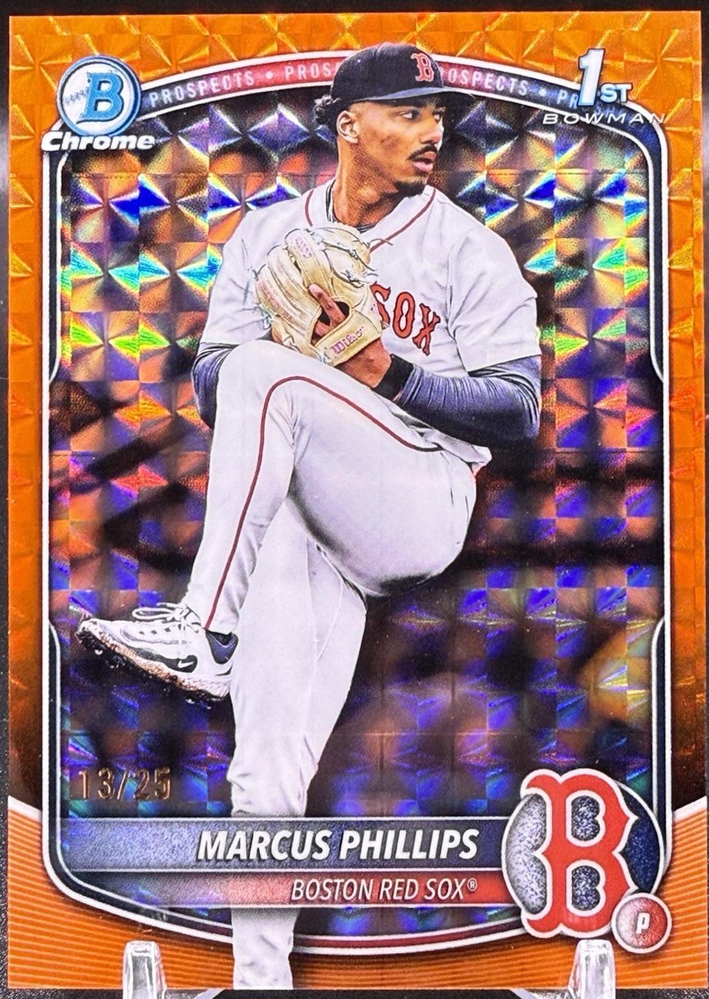 Marcus Phillips [Orange Refractor] #BDC-54