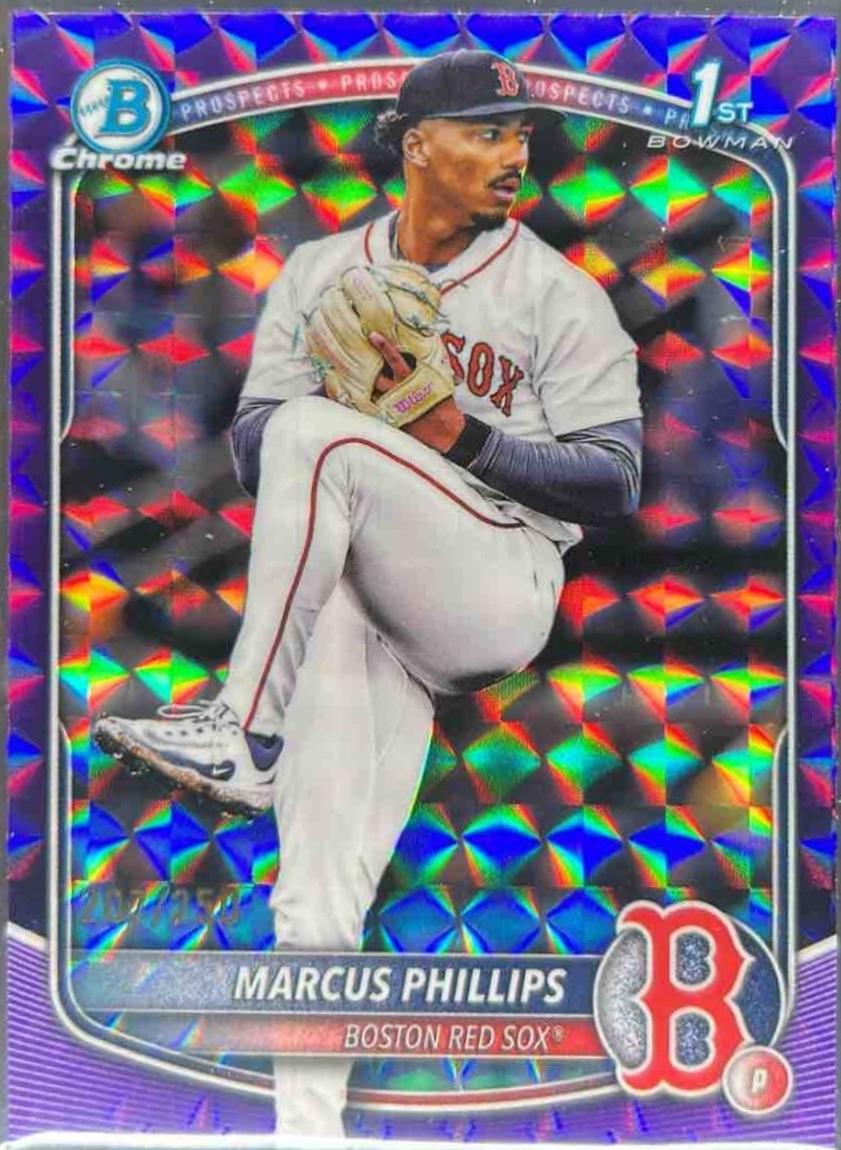 Marcus Phillips [Purple Refractor] #BDC-54