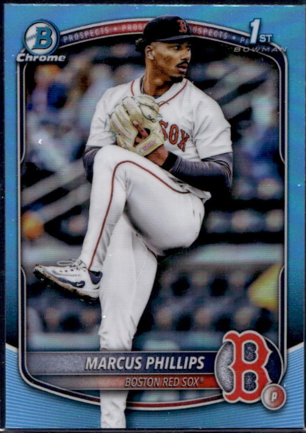 Marcus Phillips [Sky Blue Refractor] #BDC-54