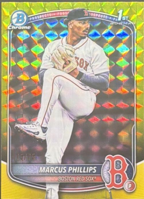 Marcus Phillips [Yellow Refractor] #BDC-54