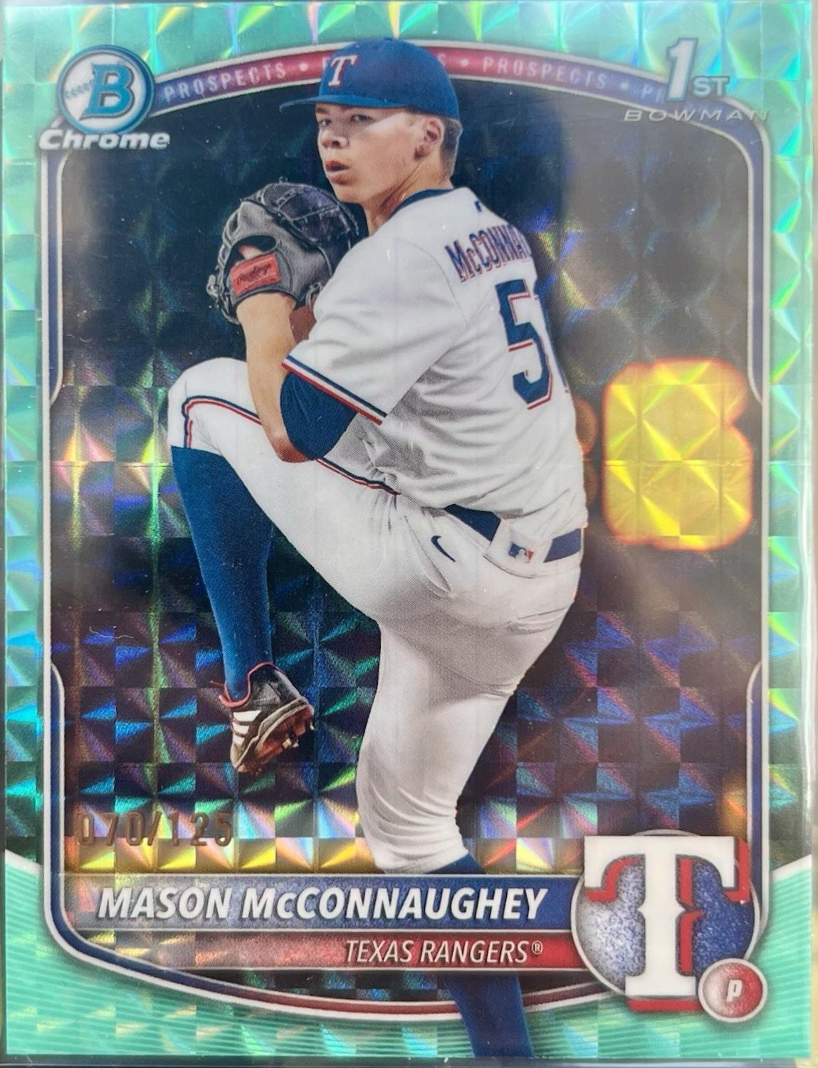 Mason McConnaughey [Aqua Wave Refractor] #BDC-117
