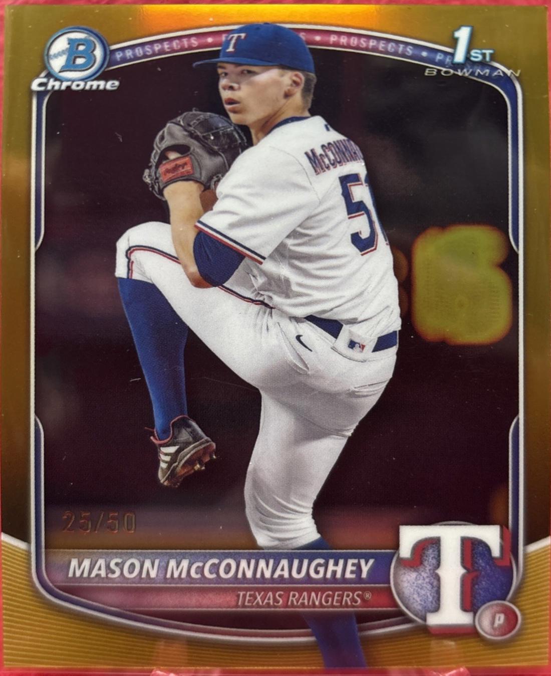 Mason McConnaughey [Gold Refractor] #BDC-117