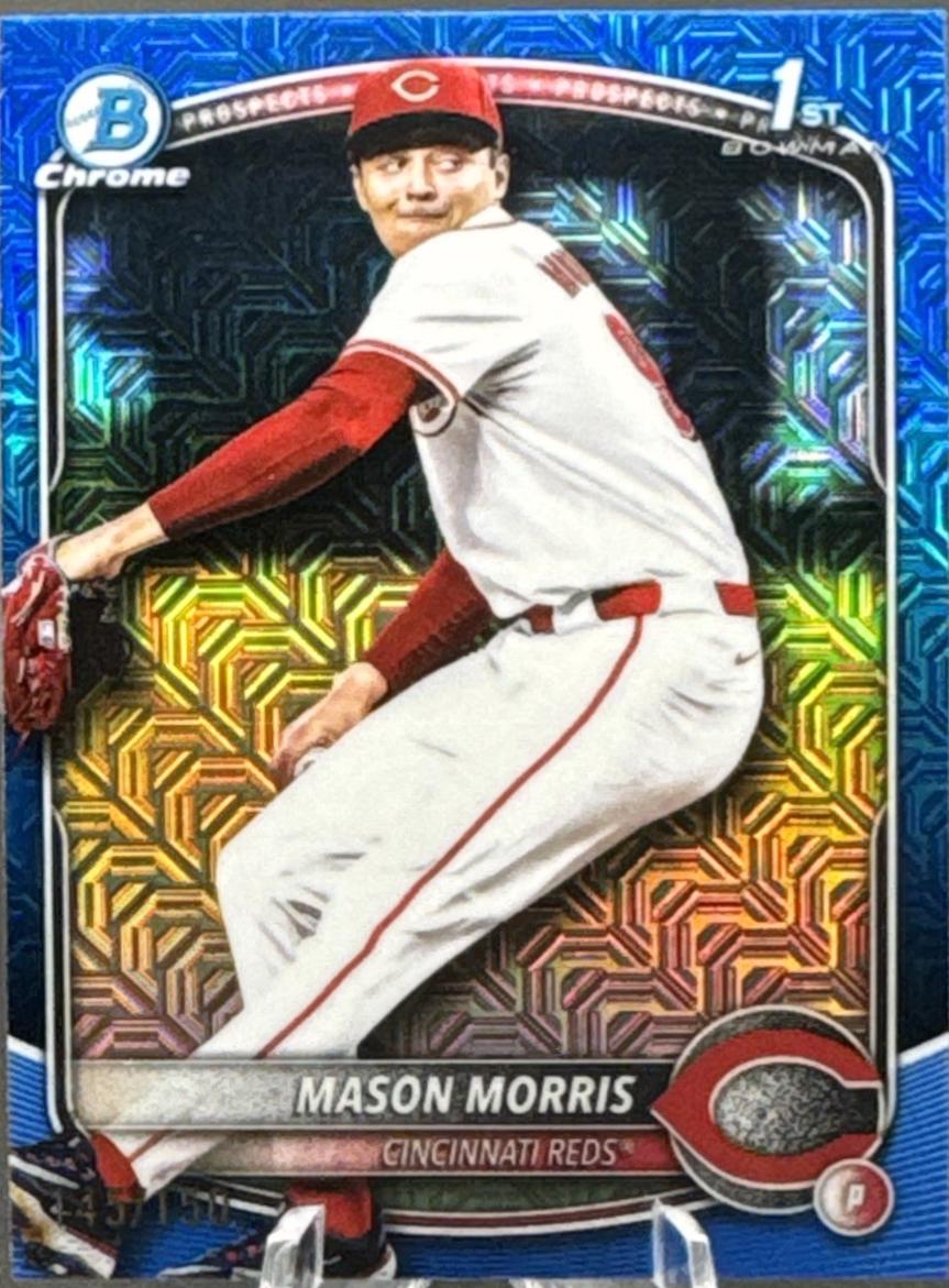 Mason Morris [Blue Refractor] #BDC-66