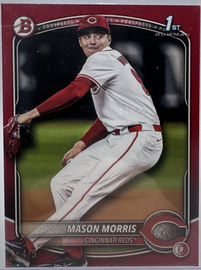 Mason Morris [Red Geometric] #BDC-66