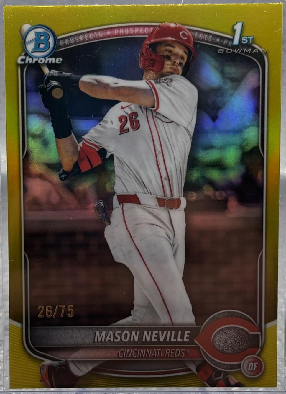 Mason Neville [Yellow Refractor] #BDC-109