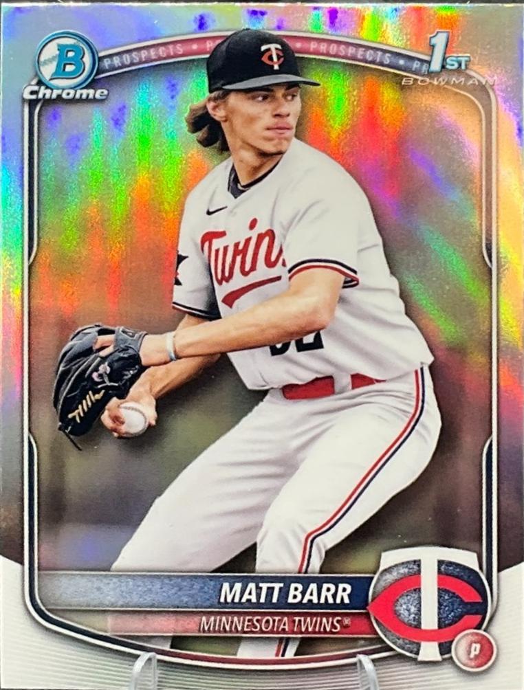 Matt Barr [Refractor] #BDC-154