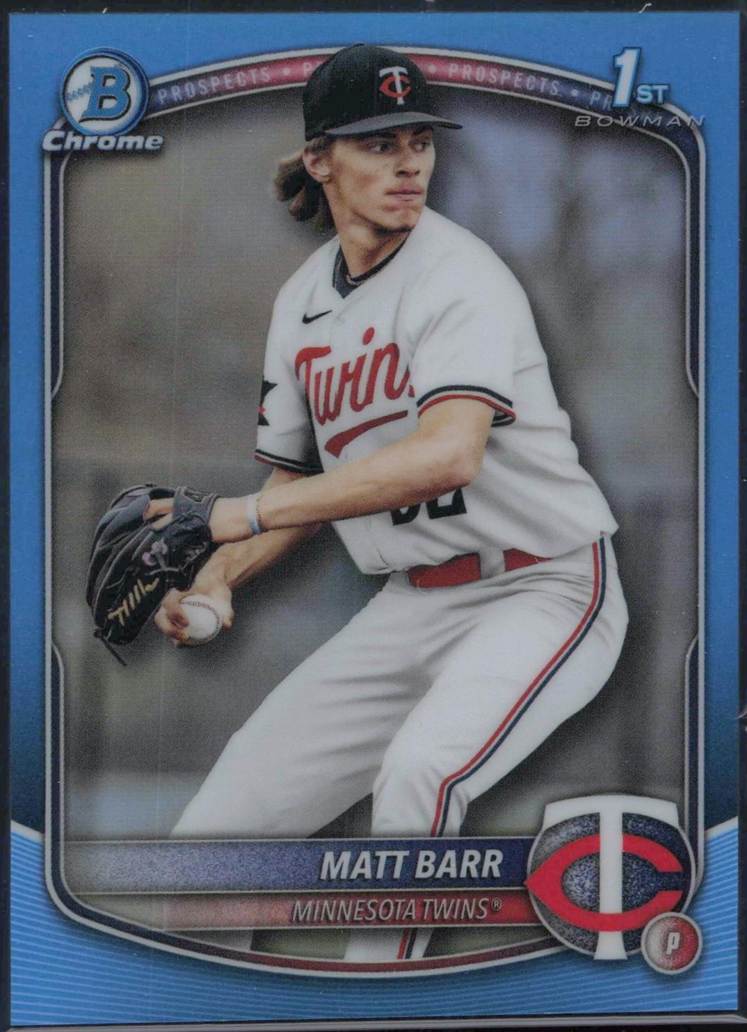Matt Barr [Sky Blue Refractor] #BDC-154