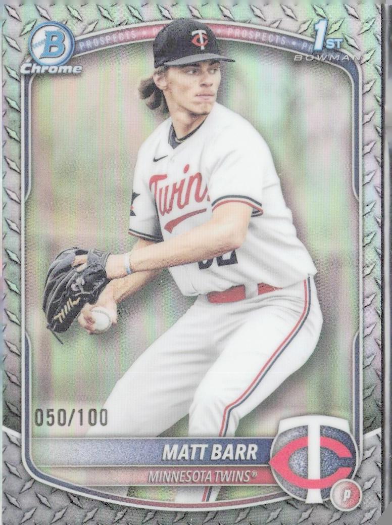 Matt Barr [Steel Metal Refractor] #BDC-154