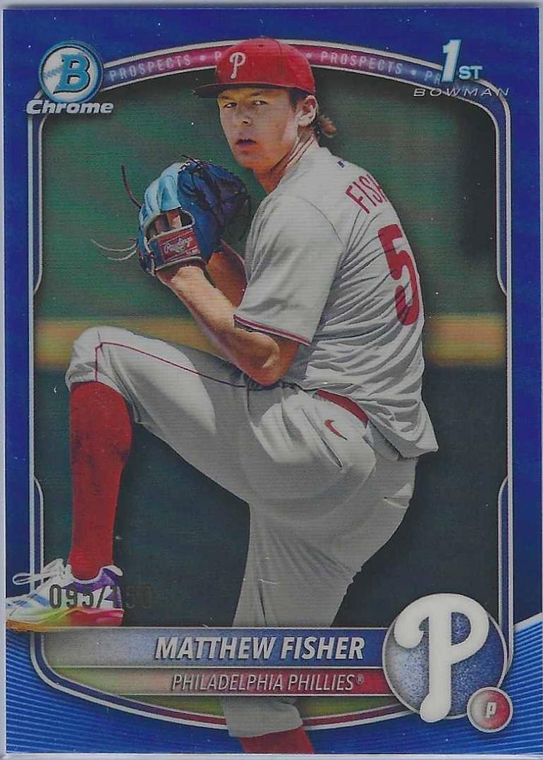 Matthew Fisher [Blue Refractor] #BDC-106