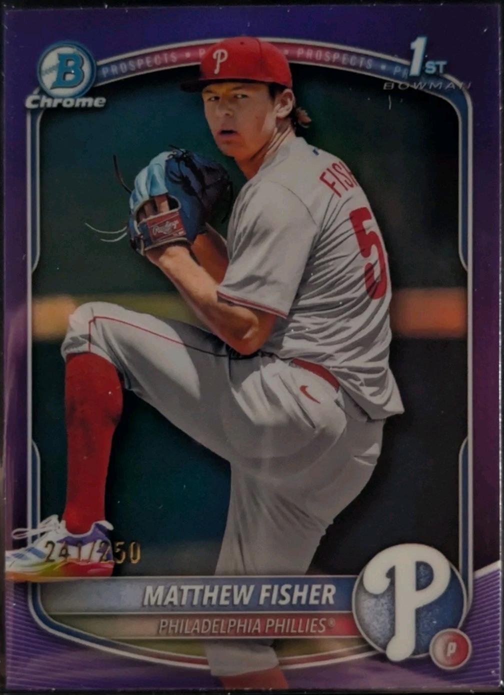 Matthew Fisher [Purple Refractor] #BDC-106