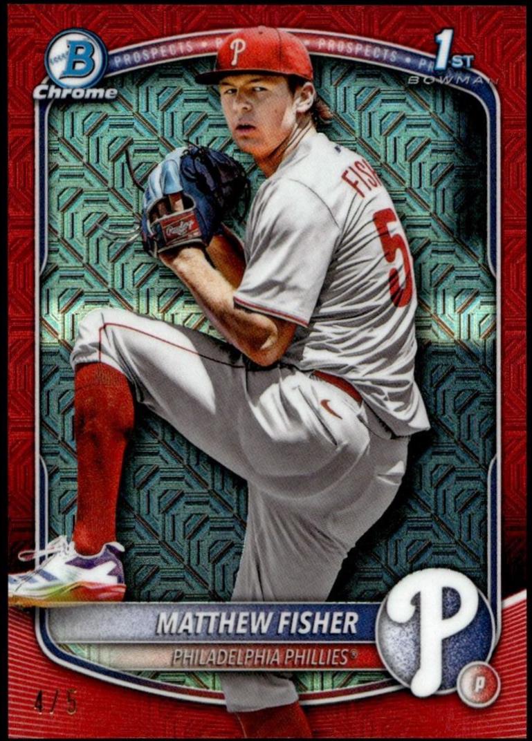 Matthew Fisher [Red Refractor] #BDC-106