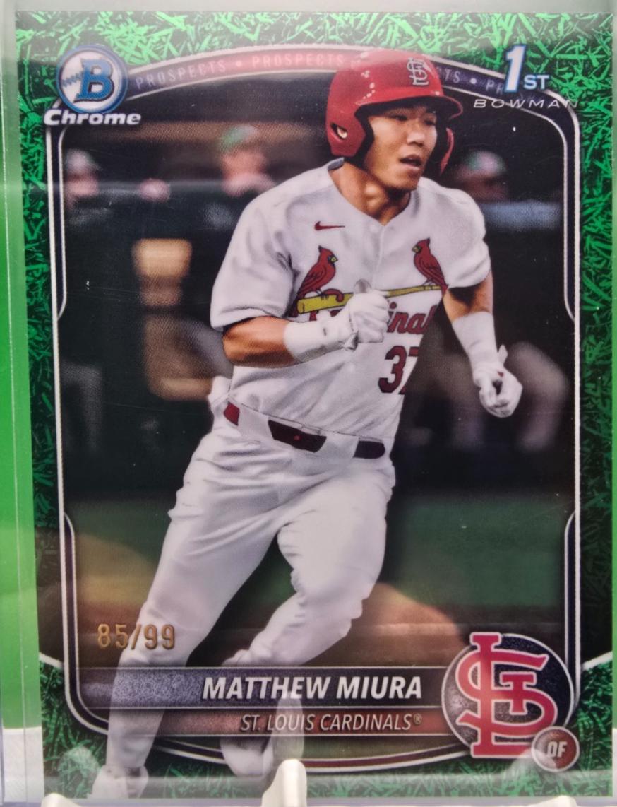 Matthew Miura [Green Grass Refractor] #BDC-57