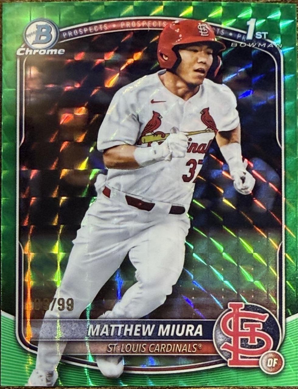 Matthew Miura [Green Refractor] #BDC-57