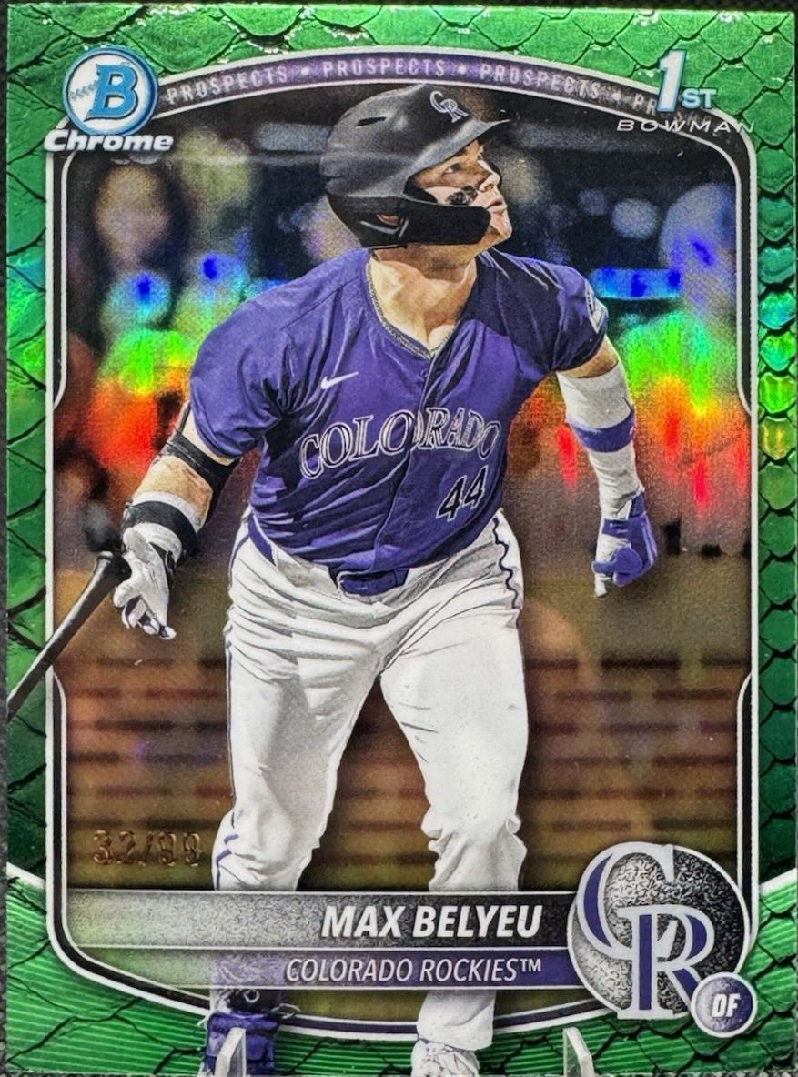 Max Belyeu [Green Reptilian Refractor] #BDC-5