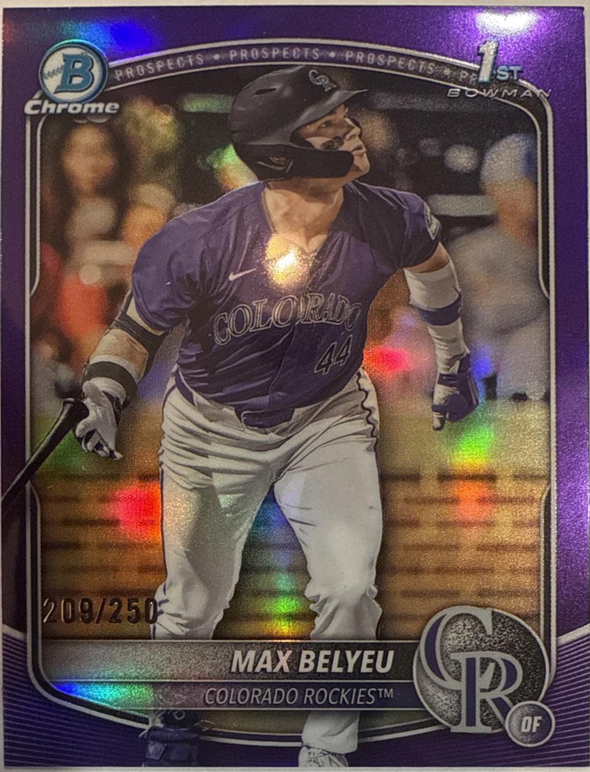 Max Belyeu [Purple Refractor] #BDC-5