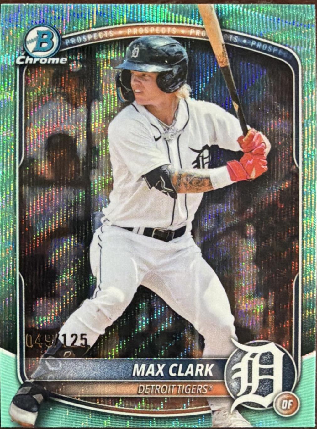 Max Clark [Aqua Wave Refractor] #BDC-48