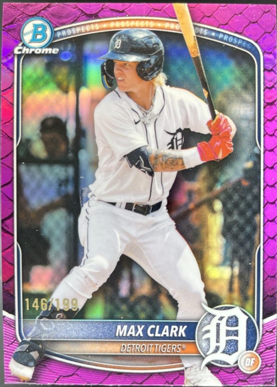 Max Clark [Fuchsia Reptilian Refractor] #BDC-48