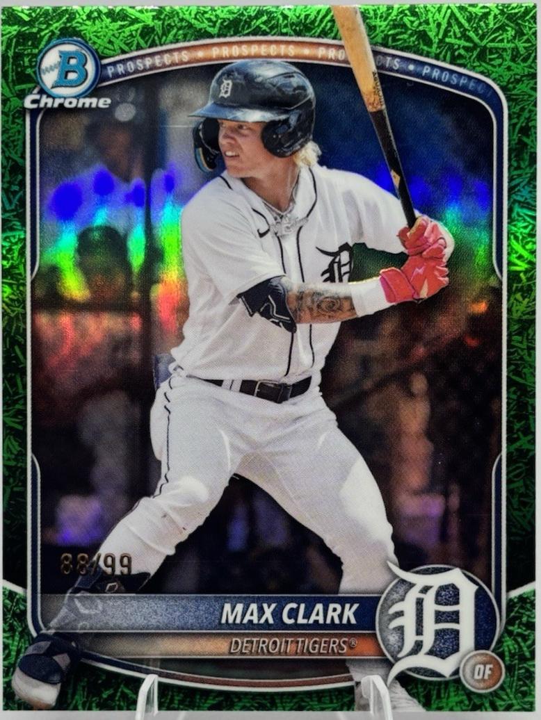 Max Clark [Green Grass Refractor] #BDC-48
