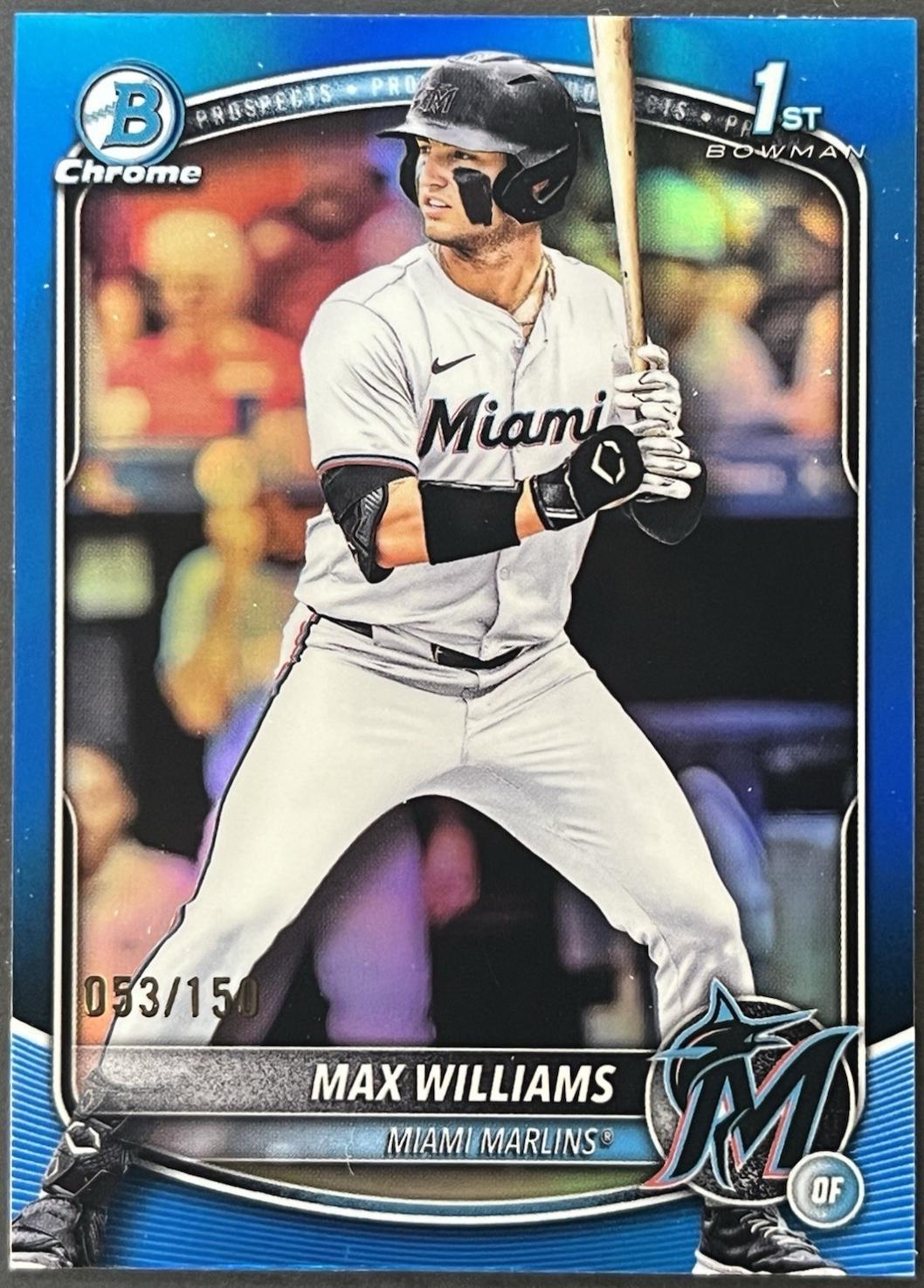 Max Williams [Blue Refractor] #BDC-68