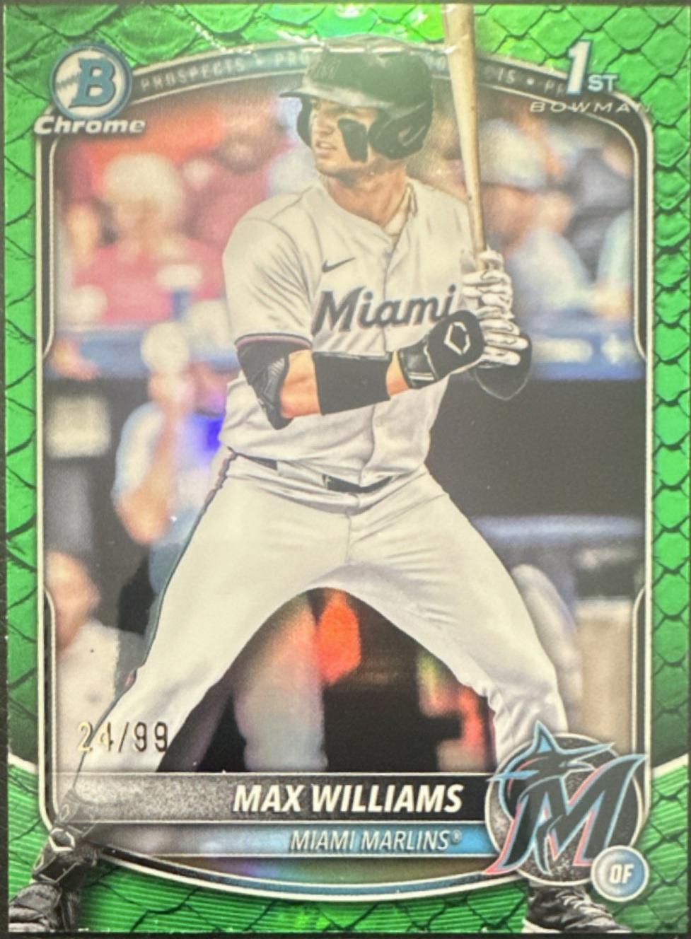 Max Williams [Green Refractor] #BDC-68