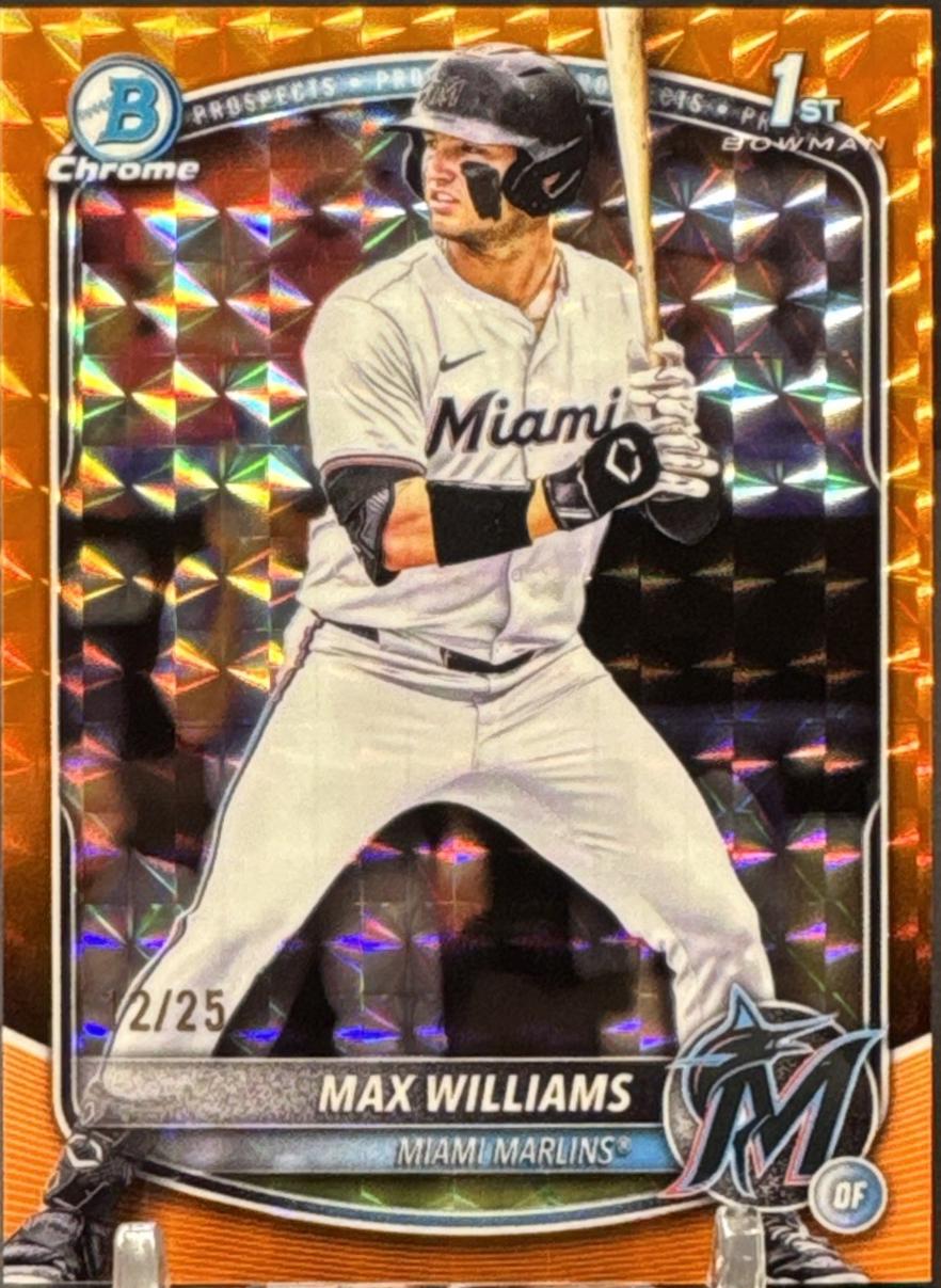 Max Williams [Orange Geometric] #BDC-68