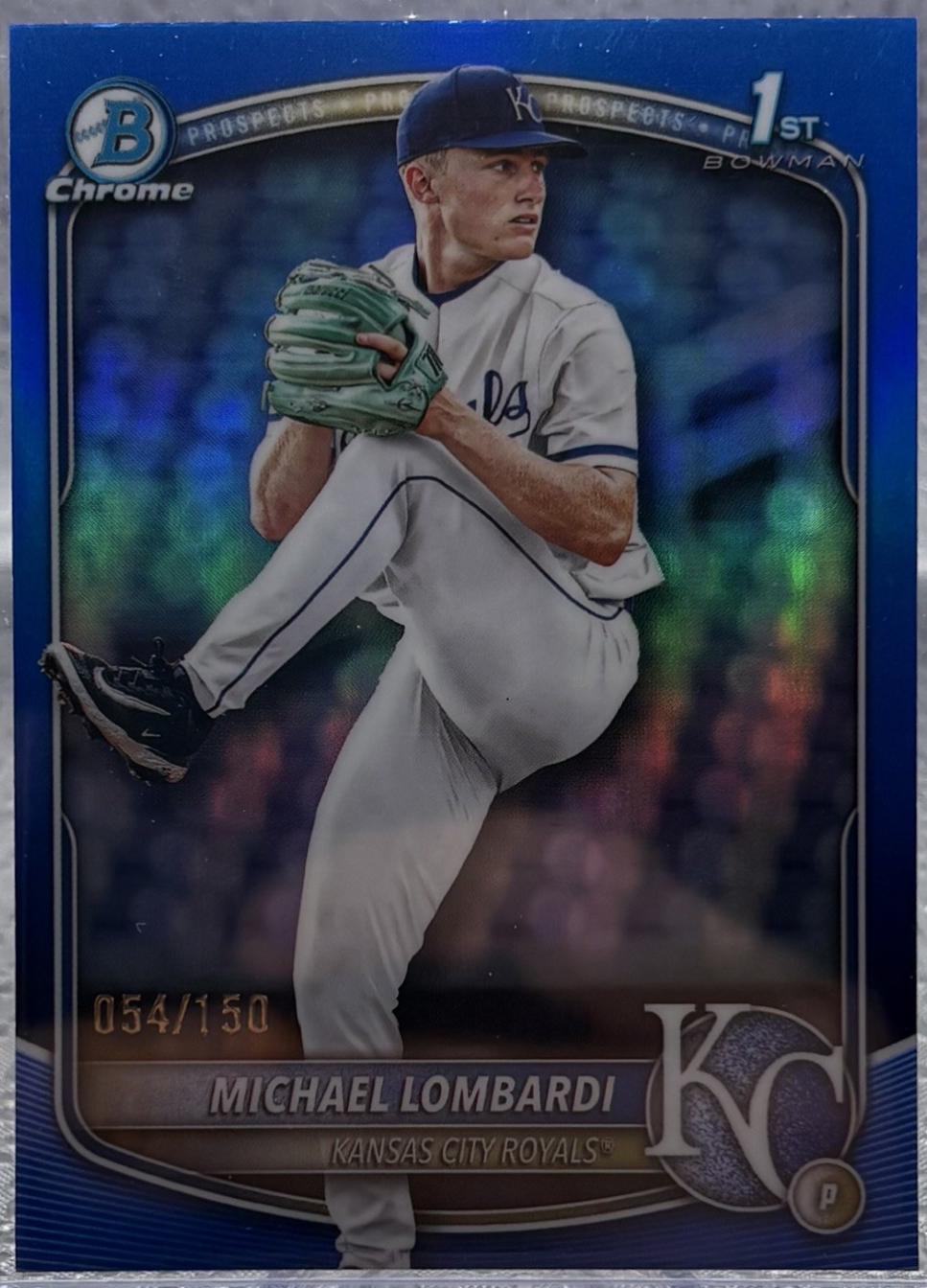 Michael Lombardi [Blue Refractor] #BDC-118