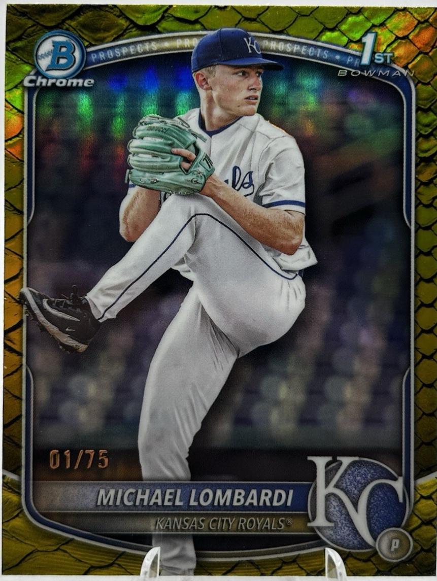 Michael Lombardi [Yellow Reptilian Refractor] #BDC-118