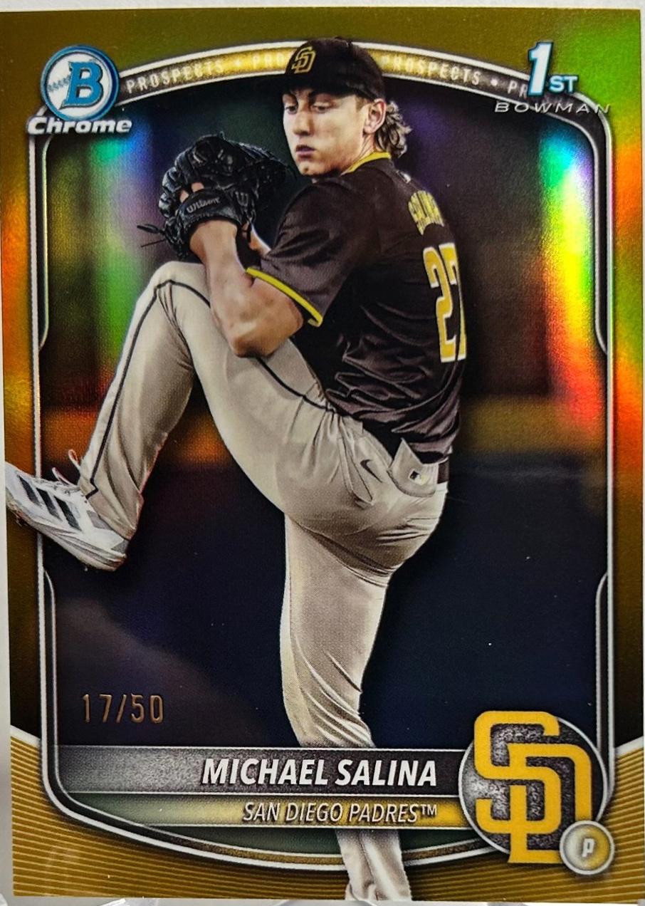 Michael Salina [Gold Refractor] #BDC-76