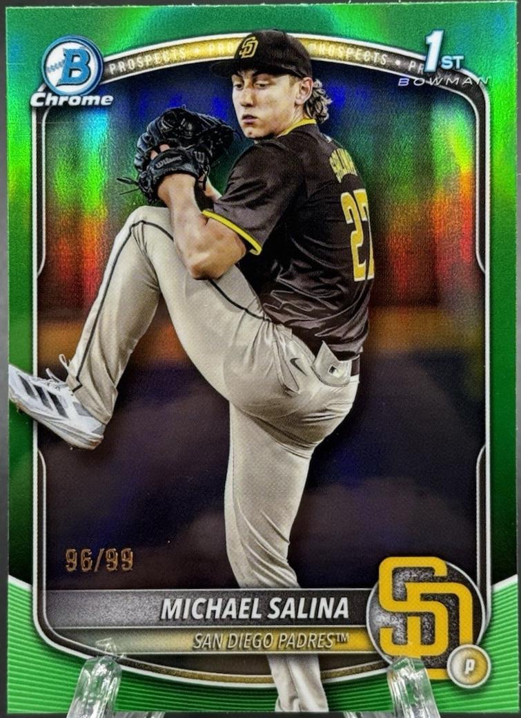 Michael Salina [Green Refractor] #BDC-76