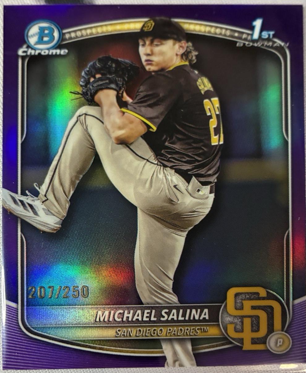 Michael Salina [Purple Refractor] #BDC-76