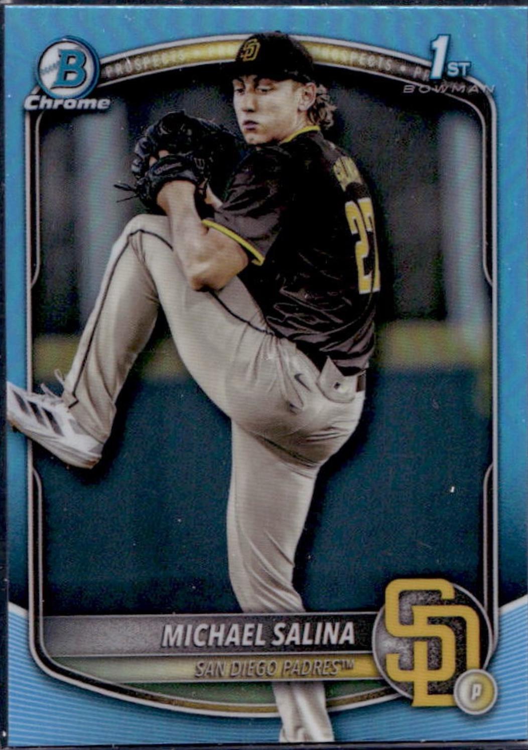 Michael Salina [Sky Blue Refractor] #BDC-76