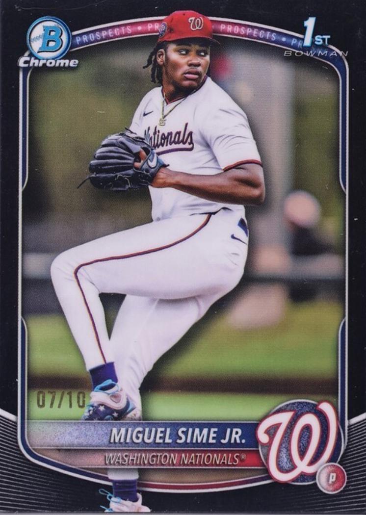 Miguel Sime Jr. [Black Refractor] #BDC-181