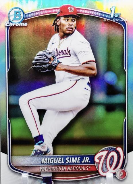 Miguel Sime Jr. [Refractor] #BDC-181