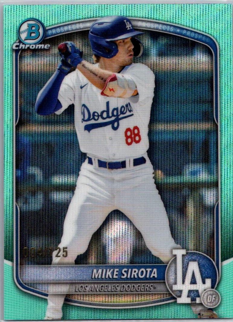 Mike Sirota [Aqua Wave Refractor] #BDC-11